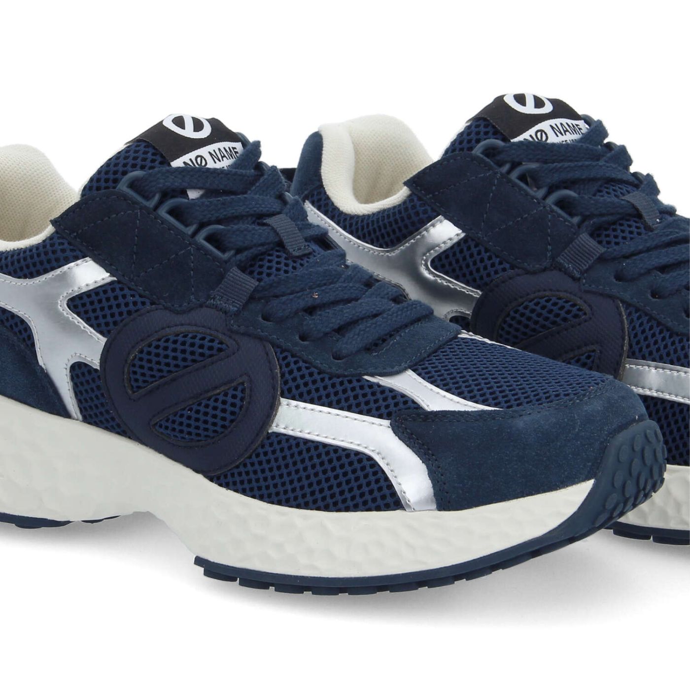 CARTER 2.0 RUNNER M - MESH/SDE/METAL - BLU MARINO/ARGENTO